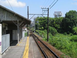 승강장 (2008년 7월)