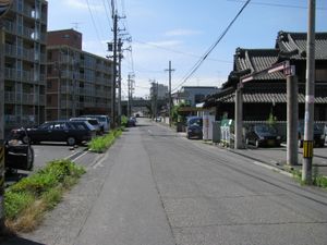 역 앞 (2008년 7월)