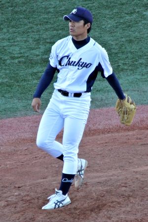 미에 중쿄 대학 경식 야구부 시대 (2012년)