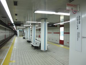 승강장 (2010년 3월)