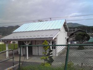 홈 측에서 본 구 역 (2008년 8월)