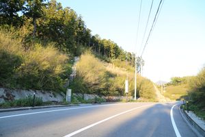 모토나리가 구사일생으로 탈출했던 나나키자카(七曲坂)