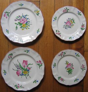 생 클레망에서 구워지는 뤼네빌 도자기