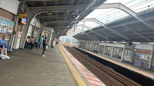 오사카 우메다 방면 승강장