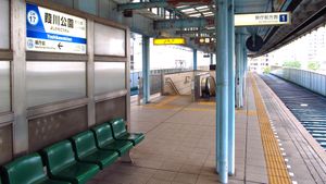 1・2번선 승강장(2019년 7월)