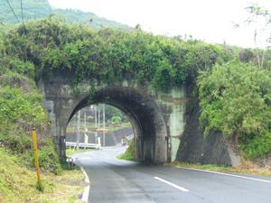국철 나가쿠라선 교량·모테기정 코하기·도치기현도 27호 나스구로바네 모테기선 (2007년 5월 촬영)