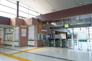 개찰구 외 콘코스 (2021년 6월)