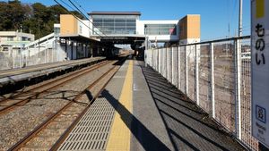 2번 승강장 홈 (2023년 12월)