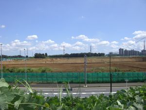 조성 중인 복합적 토지 이용(시설계) 용지 (인자이 클린 센터 건설 예정지)