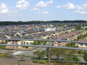 마키노하라 공원 히오탄야마에서 타키노 지구(동) 방향