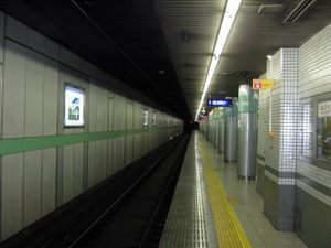 승강장 (2010년 5월)