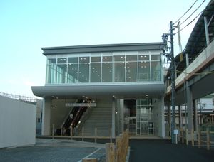 오가키역 (2009년 10월)