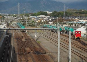 화물역 구내 (2018년 4월)