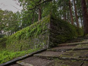 오비성 혼마루 터