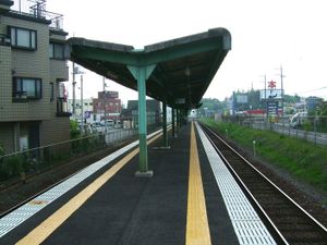 승강장 (2008년 4월)