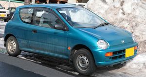 혼다 투데이(후기형, 3도어) 정측면