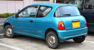 혼다 투데이(후기형, 3도어) 후측면