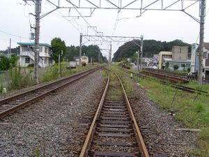 구 오아미역 터 (2005년 10월)