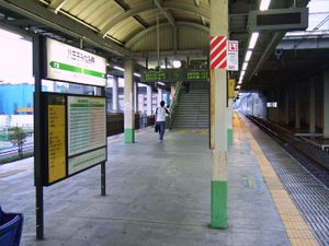 2008년 8월의 승강장