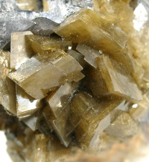 독일 하르츠 산맥에서 산출된 능철석 확대 사진