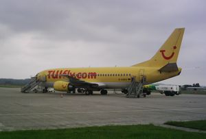 TUI플라이 소속 보잉 737-700 항공기