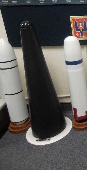 포세이돈이 탑재했을 W68 탄두를 담는 마크 3 재진입체(RB).