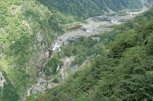 시라이와 사방댐(白岩堰堤)（도야마현 도야마시・다테야마정）