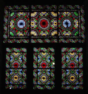 아몰 구시가지의 샤파히 가옥 창문