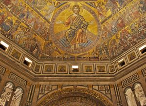 십자가의 대가(Master of the Crucifix) 434번, 위엄을 갖춘 그리스도