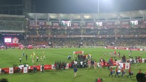 2014년 인도 슈퍼 리그 결승전 당시 DY 파틸 스타디움