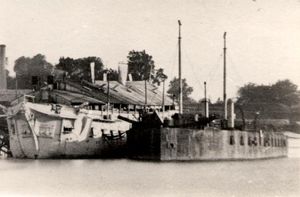 펙상의 부유 포대 (1862년).