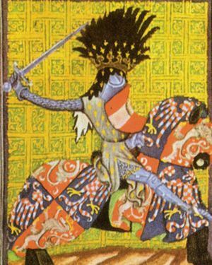 젤른하우젠 코덱스에서 오타카르 2세 프르제미슬의 미니어처