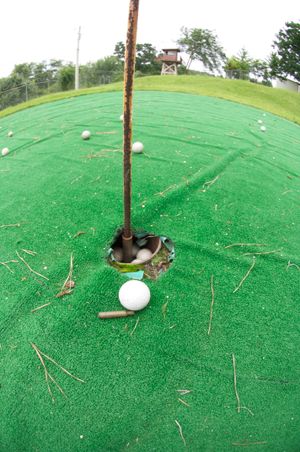 캠프 보니파스의 원홀 골프 코스