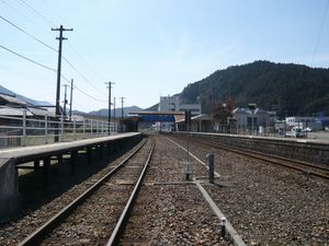 아라이 측에서 본 승강장