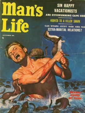 1956년 9월 Man's Life 잡지 표지