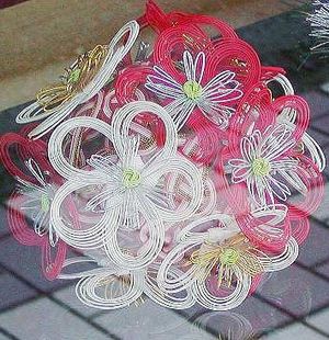 미즈히키로 만들어진 세공