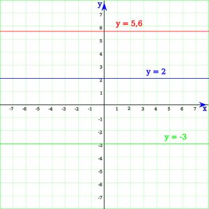 y축에 평행한 직선은 상수 함수이다