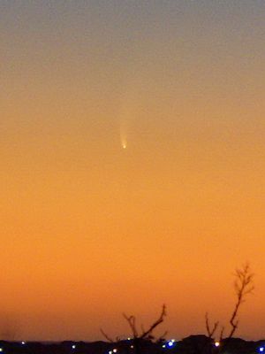 1월 16일 서호주 퍼스에서 해 질 녘