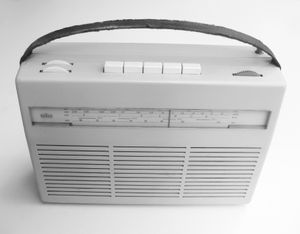 Braun Transistor 1 라디오, 1957