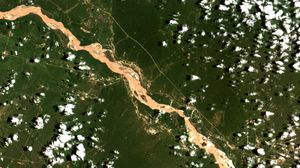 볼리비아 타리하 주에서 바라본 필코마요 강.