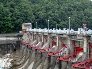 야하기 강의 고시도 댐