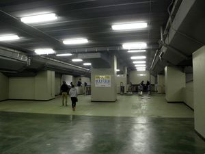 정월 3일만 사용되는 임시 개찰구