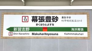 2번선 역명판(2023년 4월)