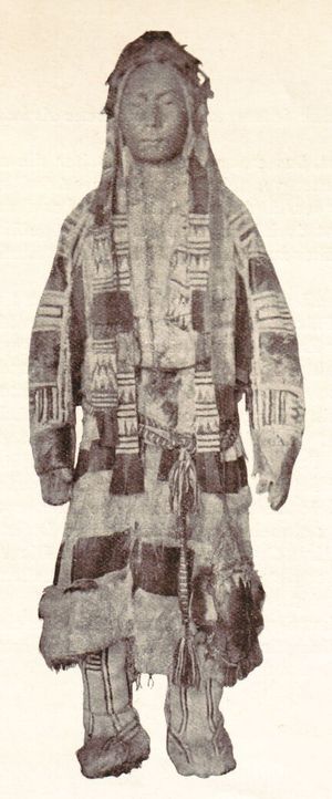 사모예드족의 겨울 의상 (1906년 이전)