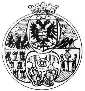 지그문트 바토리 트란실바니아 공작의 문장(1586–1598, 1598–1599, 1601–1602)