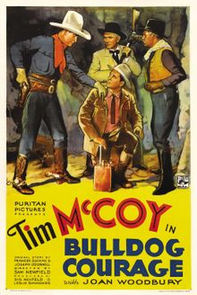 영화 Bulldog Courage(1935) 포스터