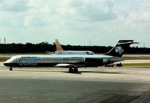 아에로멕시코 트래블의 맥도넬더글러스 MD-87