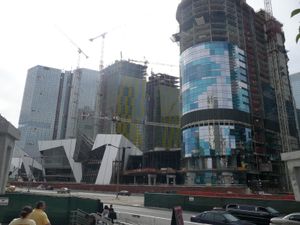 2009년 2월 건설 현장