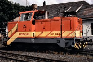 DE500C형 기관차, 티센에 납품된 것, 보훔-달하우젠(Bochum-Dahlhausen)에서