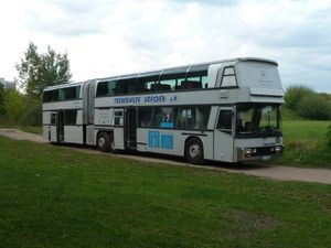 드레스덴 트레버힐페의 네오플란 점보크루저(2층 굴절버스)